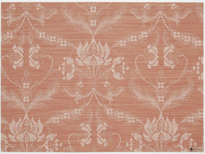 Damask Rectangular Placemat - Set of 4 - Chilewich - Kitchen + Table Linens - Abalone - HORNE