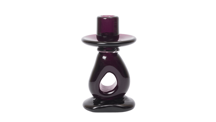 Damo Candle Holder - Dark Grape - Ferm Living