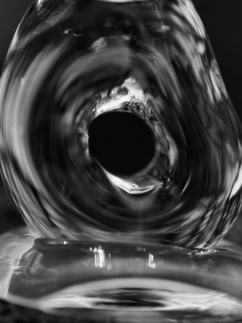 Damo Glass Centrepiece - Ø21 - Ferm Living Serveware - Clear - HORNE