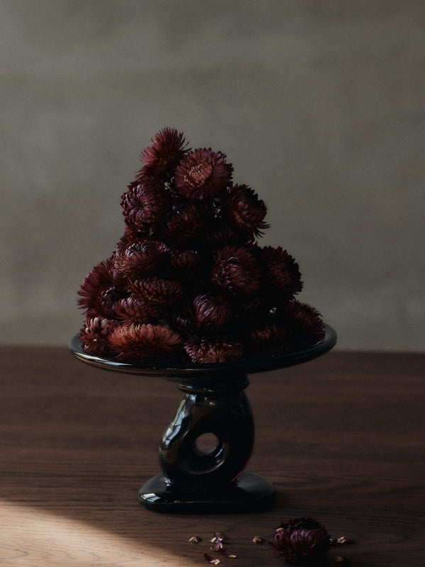 Damo Glass Centrepiece - Ø30 - Ferm Living Serveware - HORNE