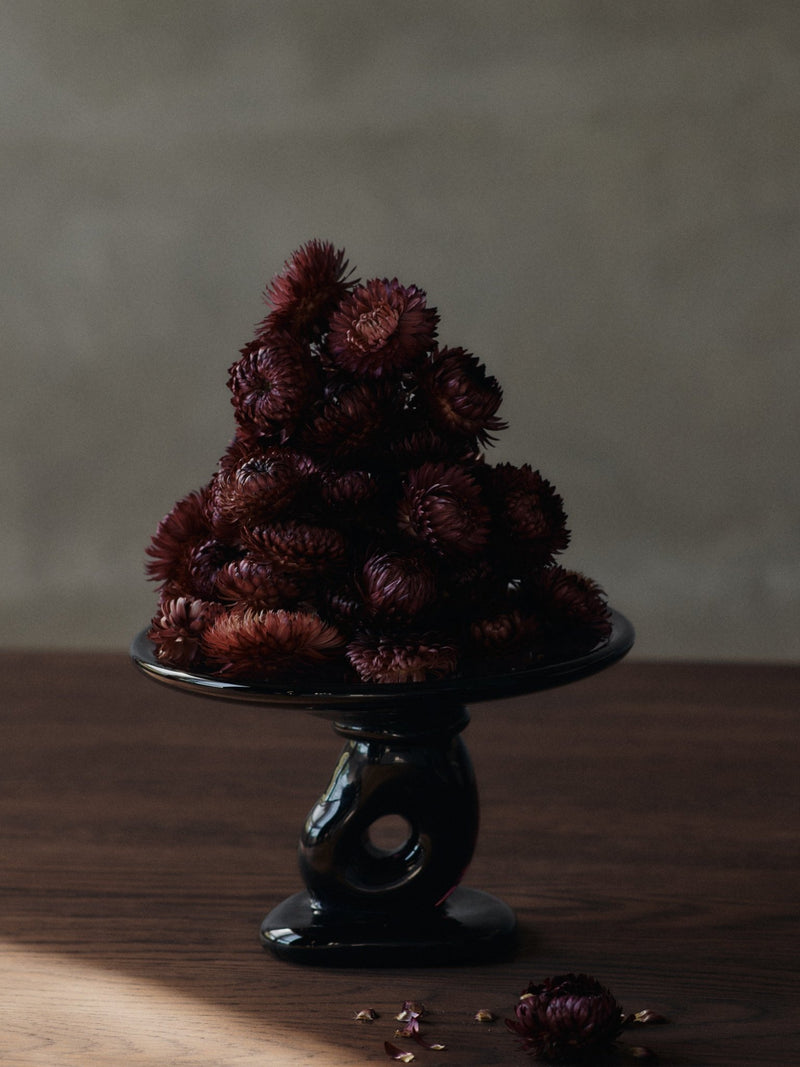 Damo Glass Centrepiece - Ø30 - Ferm Living Serveware - HORNE