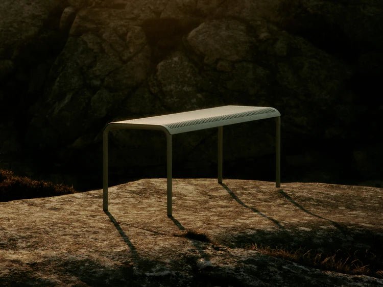 Dapple Bench - Ferm Living Outdoor Furniture - Cashmere - HORNE