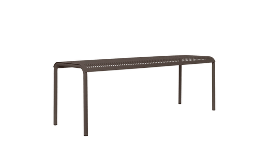 Dapple Bench - Ferm Living Outdoor Furniture - Dark Chocolate - HORNE