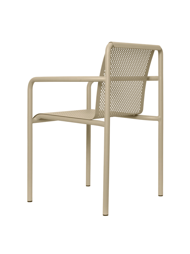 Dapple Chair with Arms - Ferm Living Outdoor Furniture - Cashmere - HORNE
