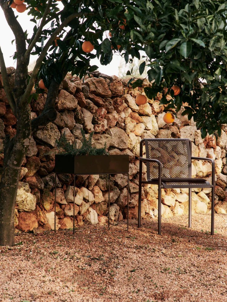 Dapple Chair with Arms - Ferm Living Outdoor Furniture - Cashmere - HORNE