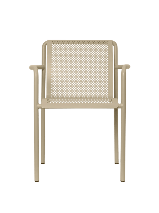 Dapple Chair with Arms - Ferm Living Outdoor Furniture - Cashmere - HORNE