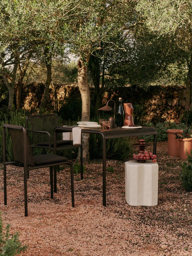 Dapple Chair with Arms - Ferm Living Outdoor Furniture - Cashmere - HORNE