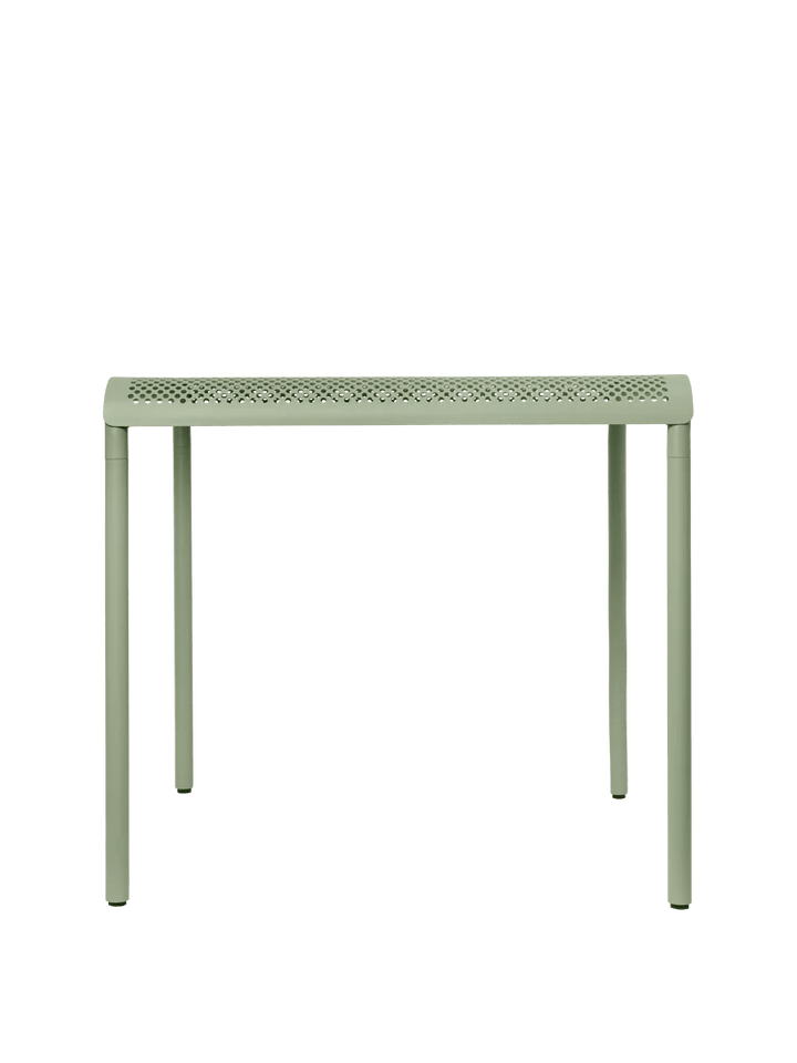 Dapple Dining Table - Ferm Living Outdoor Furniture - 31.5" x 31.5" - Tea Green - HORNE