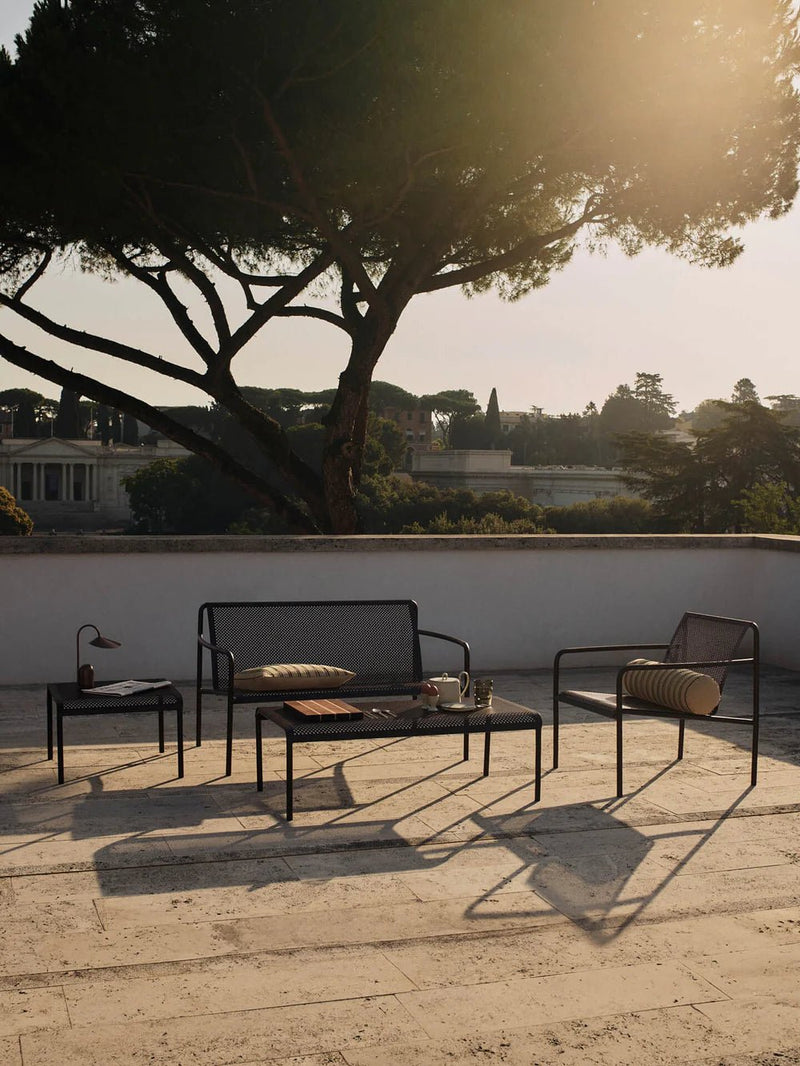 Dapple Lounge Chair with Arms - Ferm Living Chairs - Cashmere - HORNE