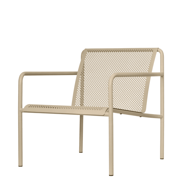 Dapple Lounge Chair with Arms - Ferm Living Chairs - Cashmere - HORNE