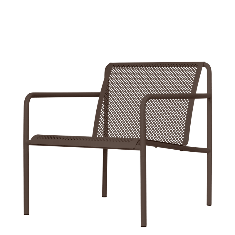 Dapple Lounge Chair with Arms - Ferm Living Chairs - Cashmere - HORNE