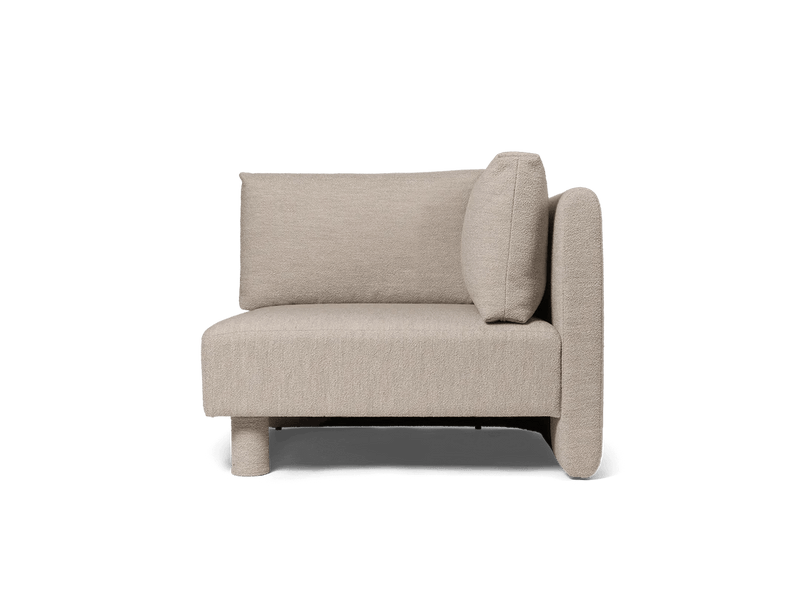 Dase Sofa Corner - Ferm Living Sofas - Cotton Linen - Natural - HORNE