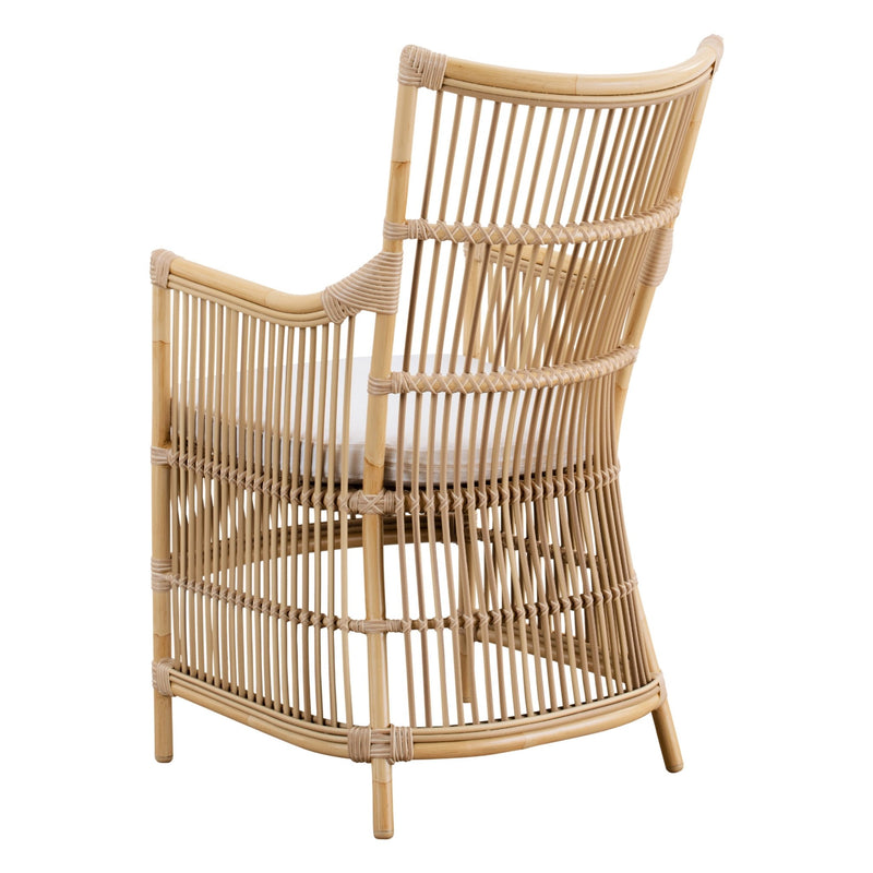 Davinci Chair - Exterior - Sika Design - Outdoor Furniture - Natural - Snow White 100% Polyester - HORNE