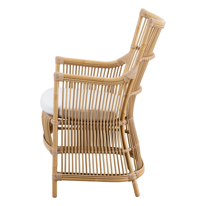 Davinci Chair - Exterior - Sika Design - Outdoor Furniture - Natural - Tempotest Canvas White - HORNE