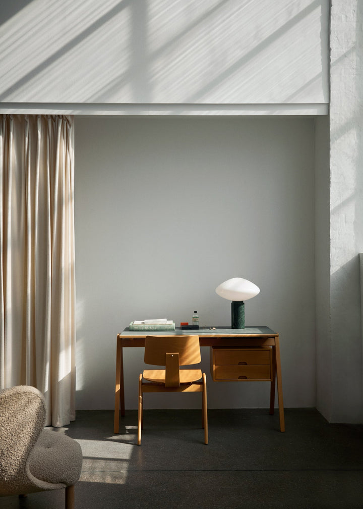 Daystak Desk - &Tradition Desks - Beech & Fenix Nano Laminate - HORNE