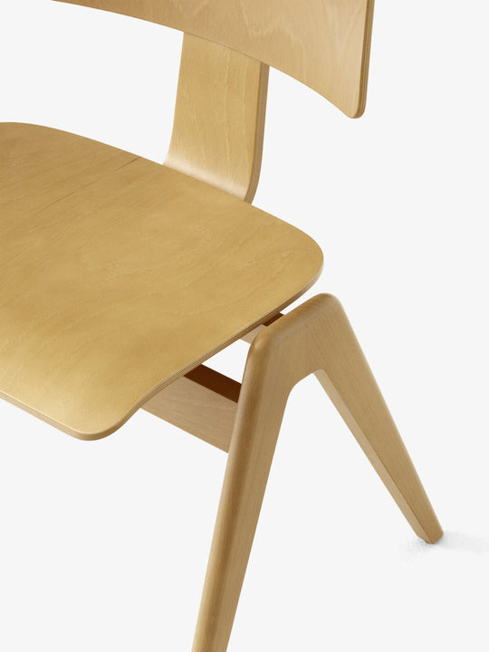 Daystak Side Chair - &Tradition Chairs - Beech - HORNE