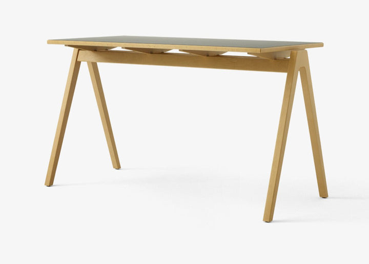 Daystak Table - &Tradition Desks - Beech & Fenix Nano Laminate - HORNE