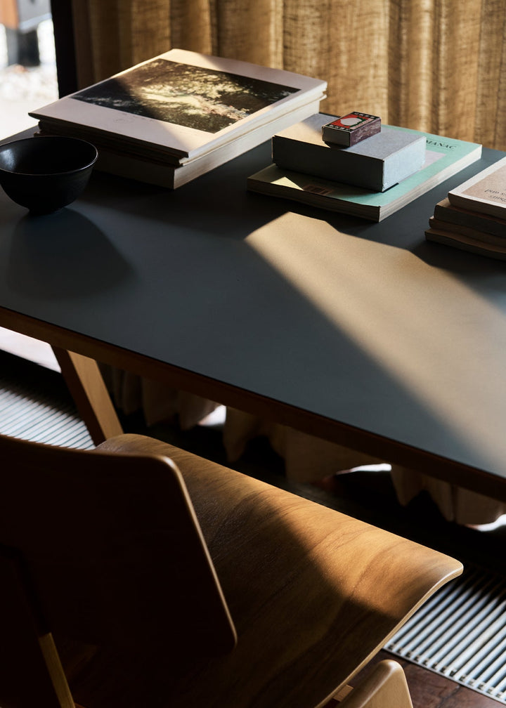 Daystak Table - &Tradition Desks - Beech & Fenix Nano Laminate - HORNE