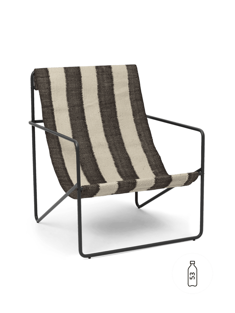 Desert Lounge Chair - Ferm Living Chairs - Olive/Olive - HORNE