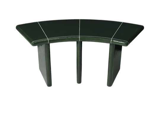 Deya Curved Bench - 110 - Ferm Living Stools + Benches + Ottomans - HORNE