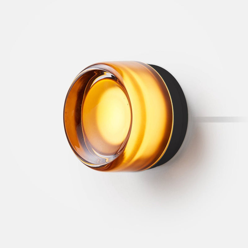 Dimple Corded - Black Anodized - RBW Lighting - White Interior - 2700K (warm white) - Corded Plug - in (Back) / 120V Input - HORNE