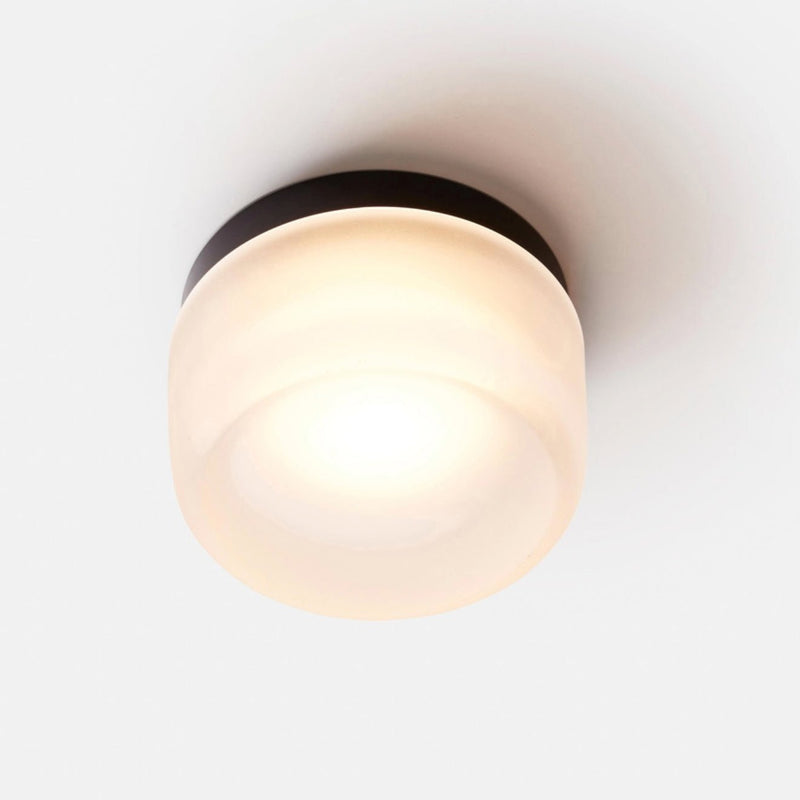 Dimple Flush Mount - Black Anodized - RBW Lighting - Amber - 2700K (warm white) - IP 20 - HORNE