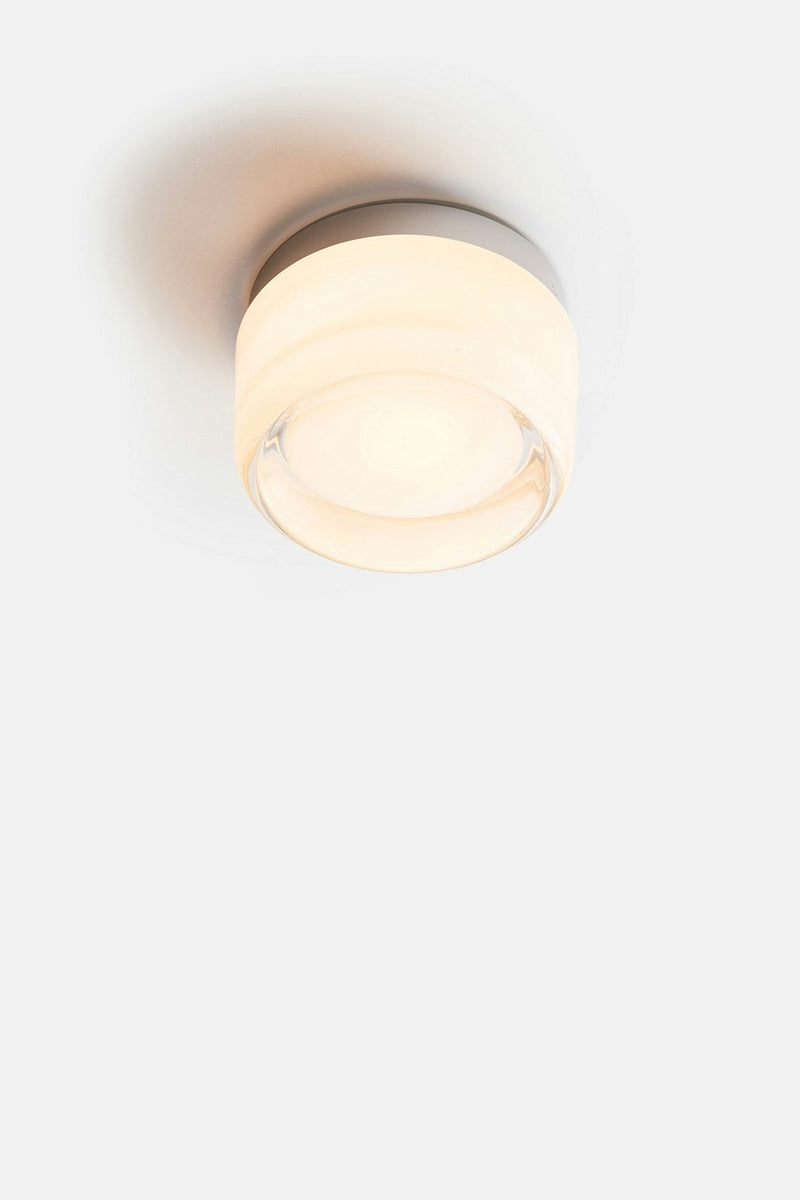 Dimple Flush Mount - Natural Anodized - RBW Lighting - Amber - 2700K (warm white) - IP 20 - HORNE