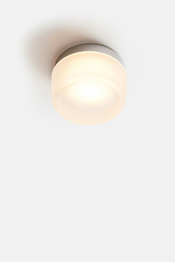 Dimple Flush Mount - Natural Anodized - RBW Lighting - Frosted - 2700K (warm white) - IP 20 - HORNE