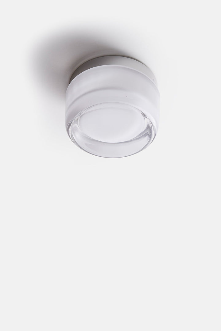 Dimple Flush Mount - Natural Anodized - RBW Lighting - White - 2700K (warm white) - IP 20 - HORNE