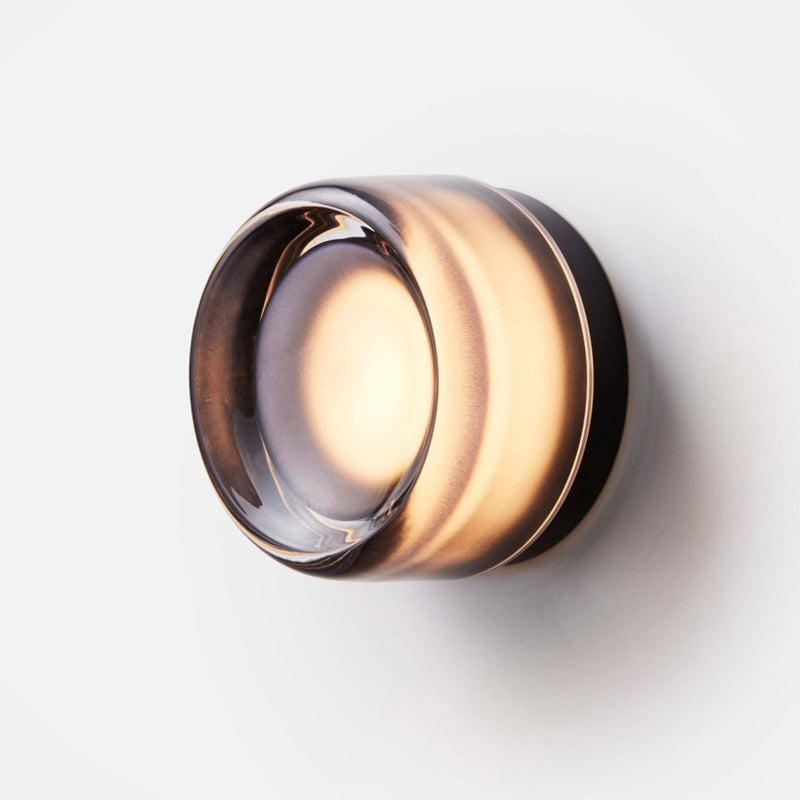 Dimple Sconce - Black Anodized - RBW Lighting - White Interior - IP20 - Damp Locations - 2700K (warm white) - HORNE