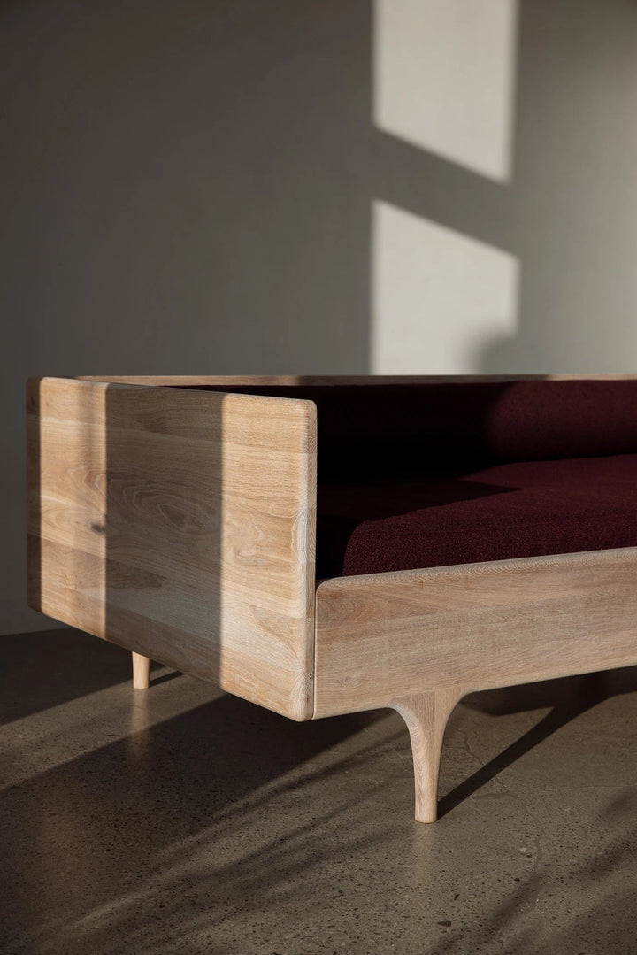 Divan Twin Bed - Upholstered - Kalon Studios Beds - Forest - HORNE