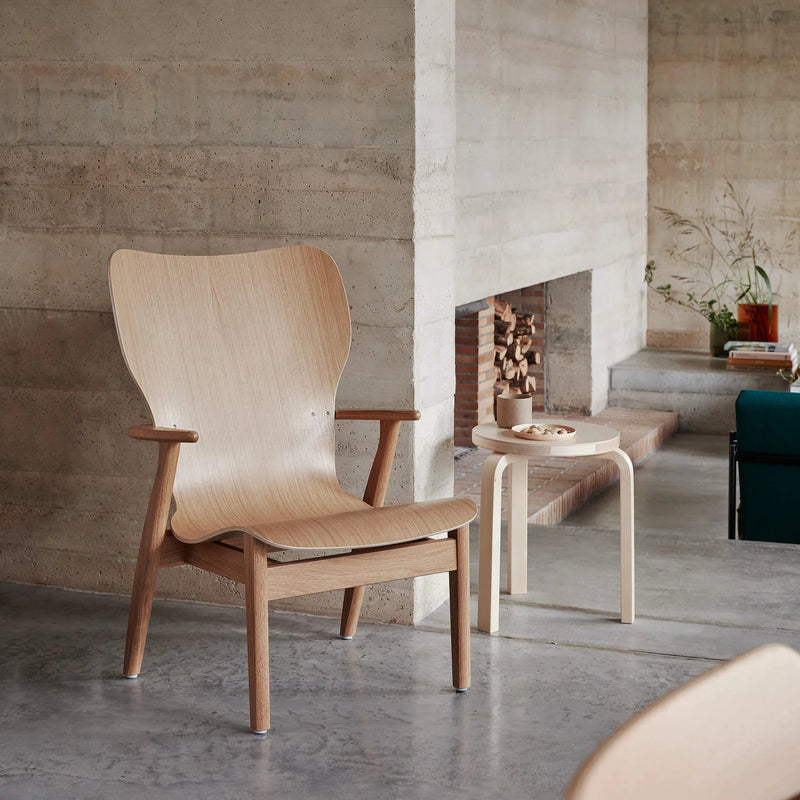 Domus Lounge Chair - Birch - Artek Chairs - Natural Lacquer - HORNE