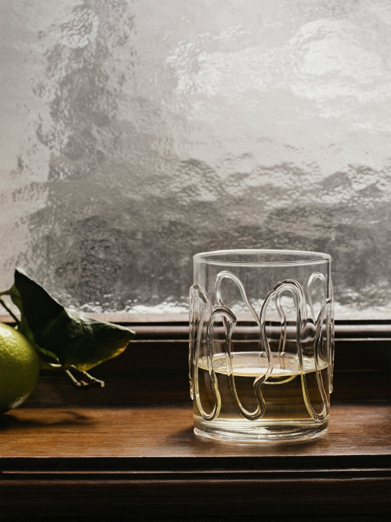 Doodle Glasses-clear - Set of 2 - Ferm Living - Glassware - Low - HORNE