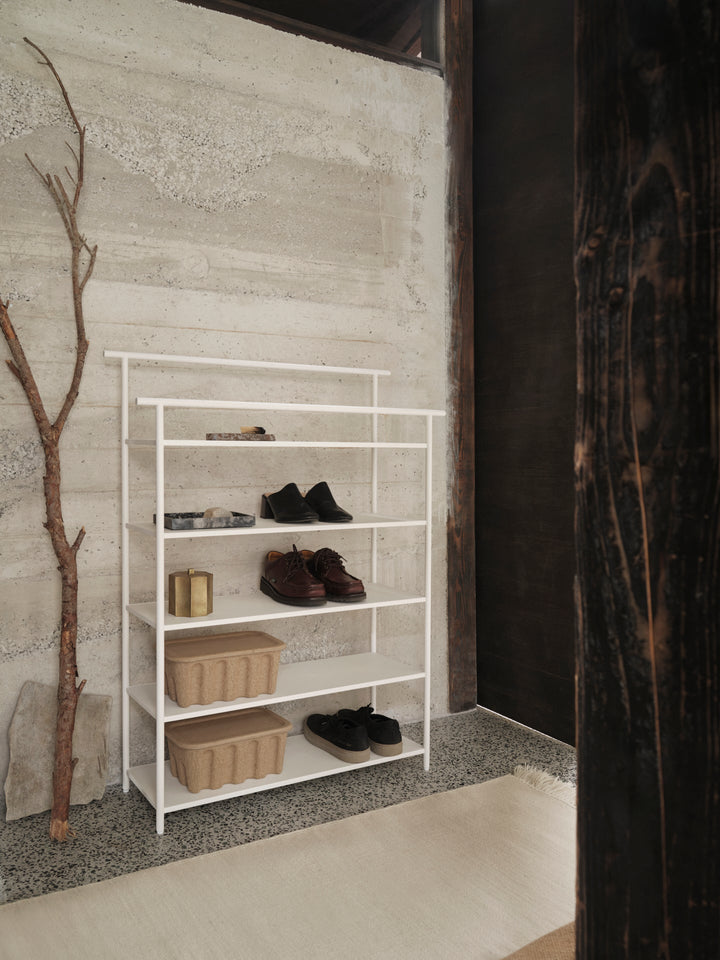 Dora Rack - Ferm Living - Shelving - White - HORNE
