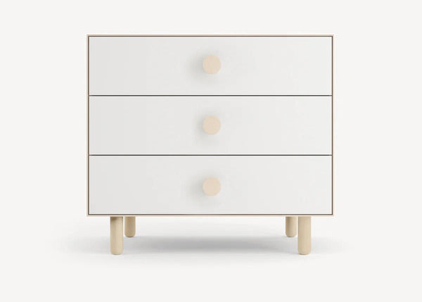 Dot 3 - Drawer Dresser - Oeuf Kids + Baby - Birch - HORNE
