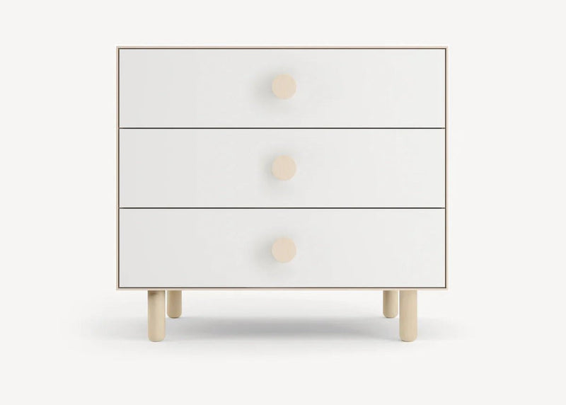 Dot 3 - Drawer Dresser - Oeuf Kids + Baby - Birch - HORNE