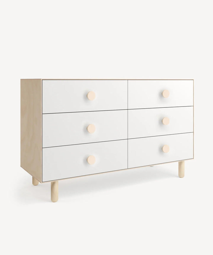 Dot 6 - Drawer Dresser - Oeuf Kids + Baby - Birch - HORNE