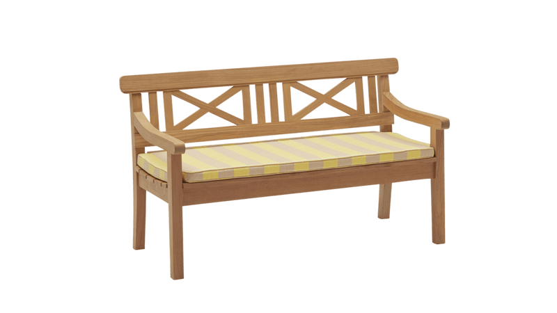 Drachmann Bench 120 Cushion - Skagerak by Fritz Hansen Blankets + Throws + Pillows - Lemon/Sand - HORNE