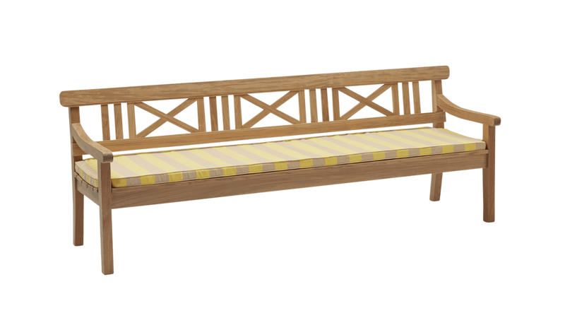 Drachmann Bench 200 Cushion - Skagerak by Fritz Hansen Blankets + Throws + Pillows - Lemon/Sand - HORNE