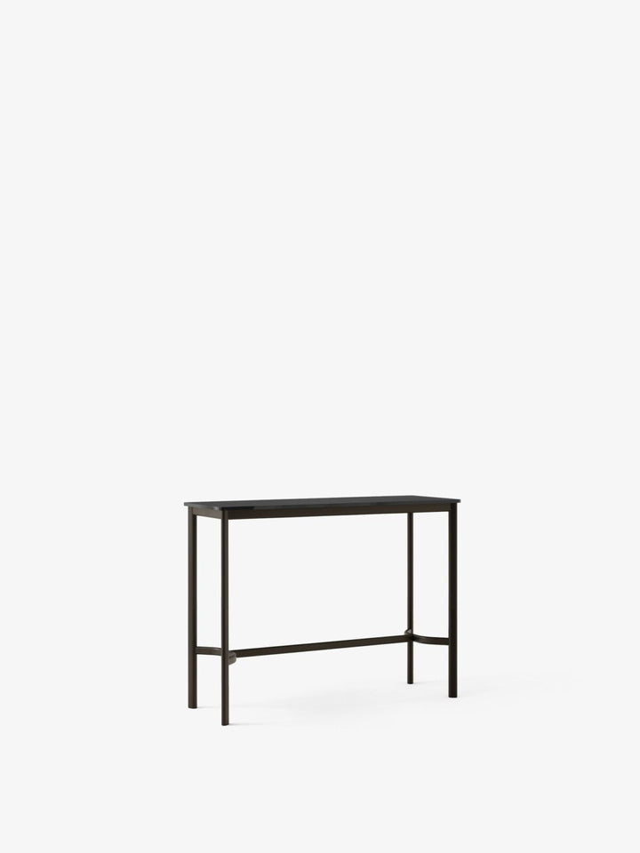 Drip Bar Table - &Tradition Desks - 55" x 20" - Bronzed w. Nero Ingo Fenix Nano Laminate (0720) - HORNE