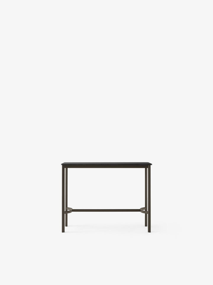 Drip Bar Table - &Tradition Desks - 55" x 20" - Bronzed w. Nero Ingo Fenix Nano Laminate (0720) - HORNE