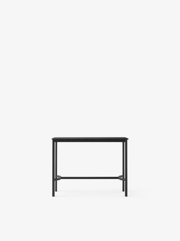 Drip Bar Table - &Tradition Desks - 55" x 20" - Black w. Nero Ingo Fenix Nano Laminate (0720) - HORNE