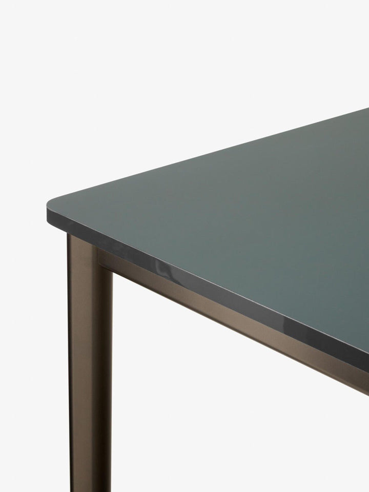 Drip Counter Table - &Tradition Desks - 55" x 20" - Verde Comodoro Fenix 0750 & Grey Rehau 97959 - HORNE