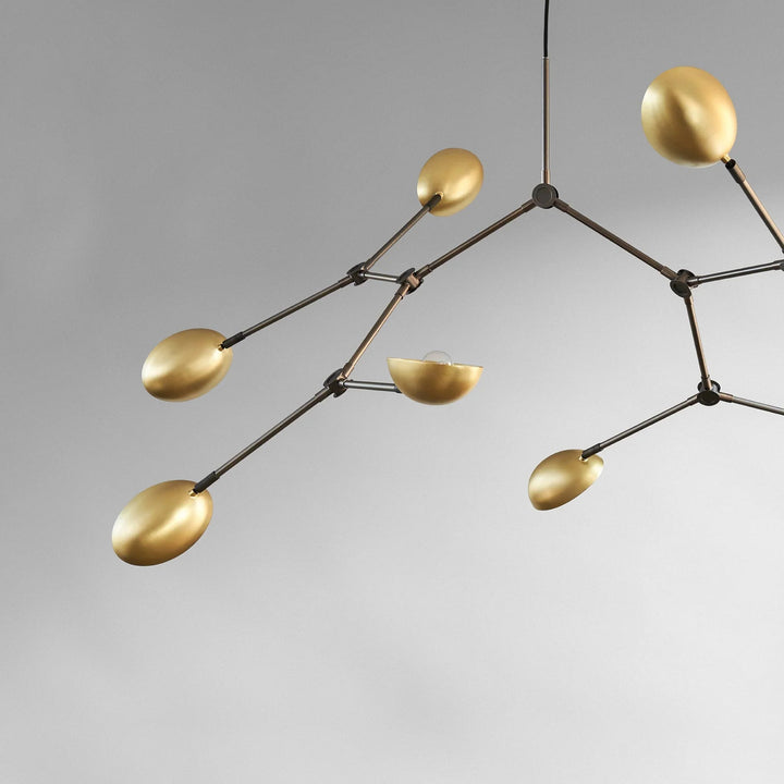 Drop Chandelier - 101 Copenhagen Lighting - Regular - Brass - HORNE