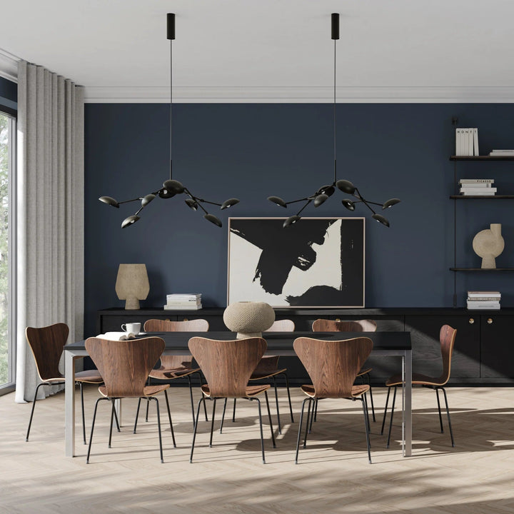 Drop Chandelier - 101 Copenhagen Lighting - Mini - Burned Black - HORNE