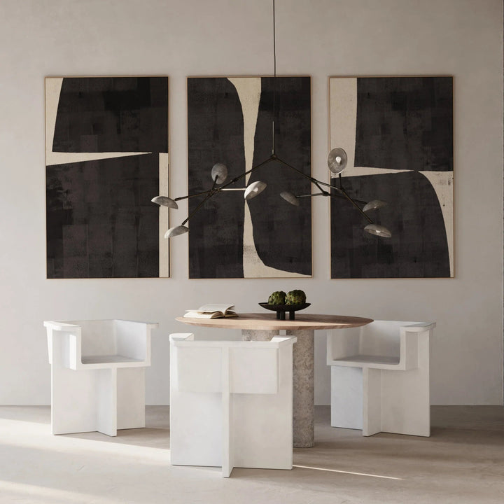 Drop Chandelier - 101 Copenhagen Lighting - Mini - Burned Black - HORNE
