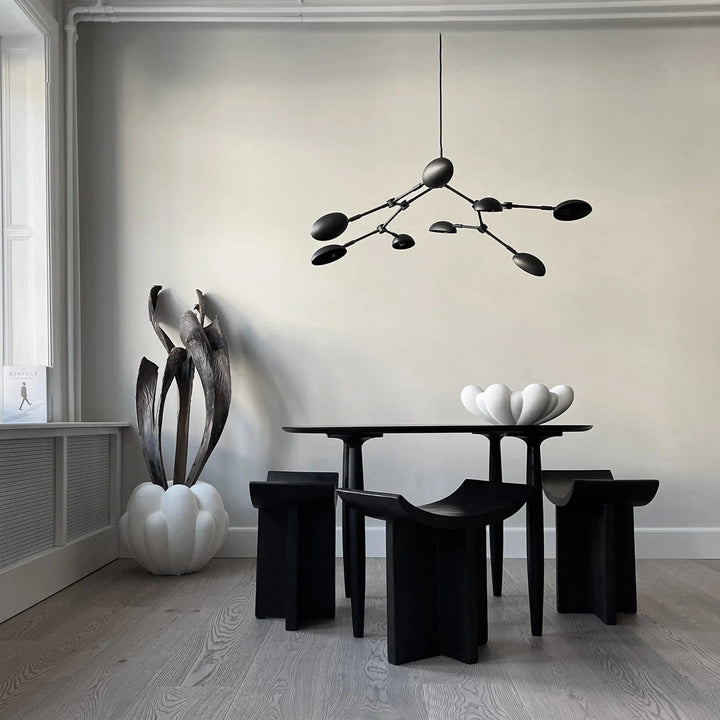 Drop Chandelier - 101 Copenhagen Lighting - Mini - Burned Black - HORNE