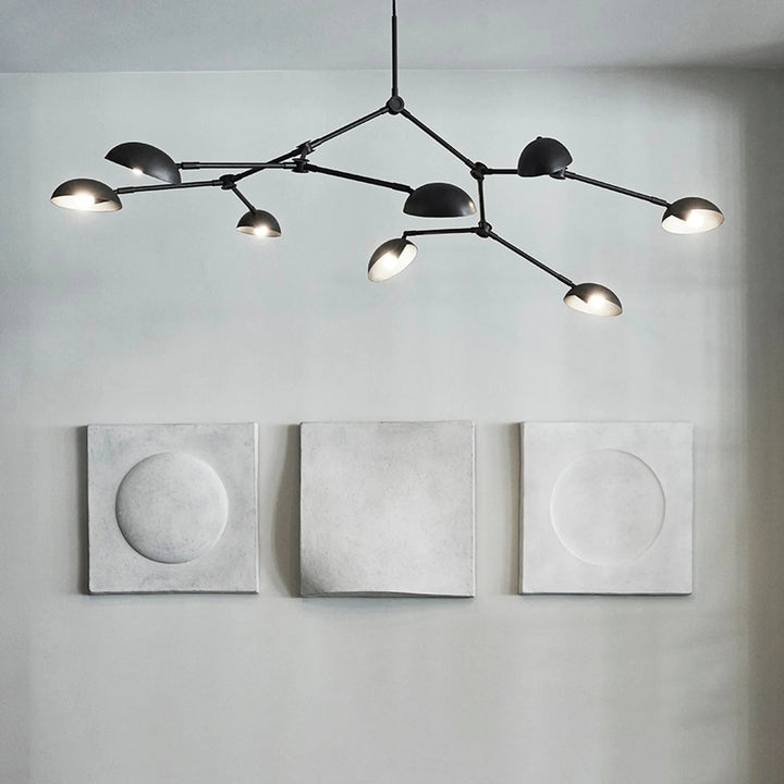 Drop Chandelier - 101 Copenhagen Lighting - Mini - Burned Black - HORNE