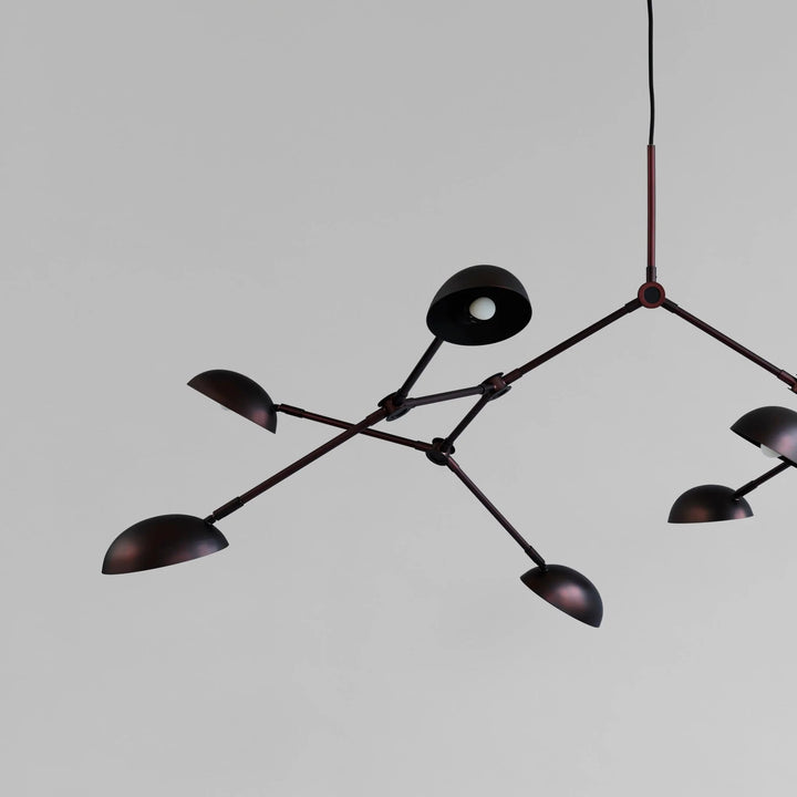 Drop Chandelier - 101 Copenhagen Lighting - Regular - Burned Black - HORNE