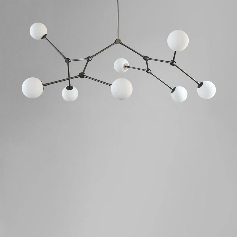 Drop Chandelier Bulp - 101 Copenhagen Lighting - Grande - Grey - HORNE